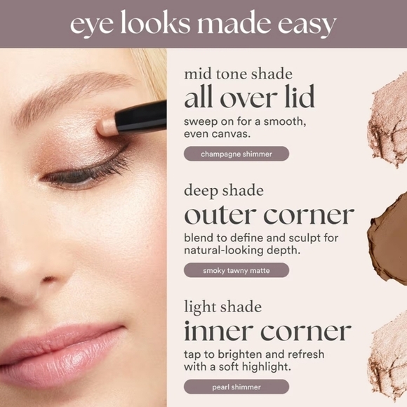 Julep Eyeshadow 101: Champagne Shimmer, NIB - Picture 5 of 9